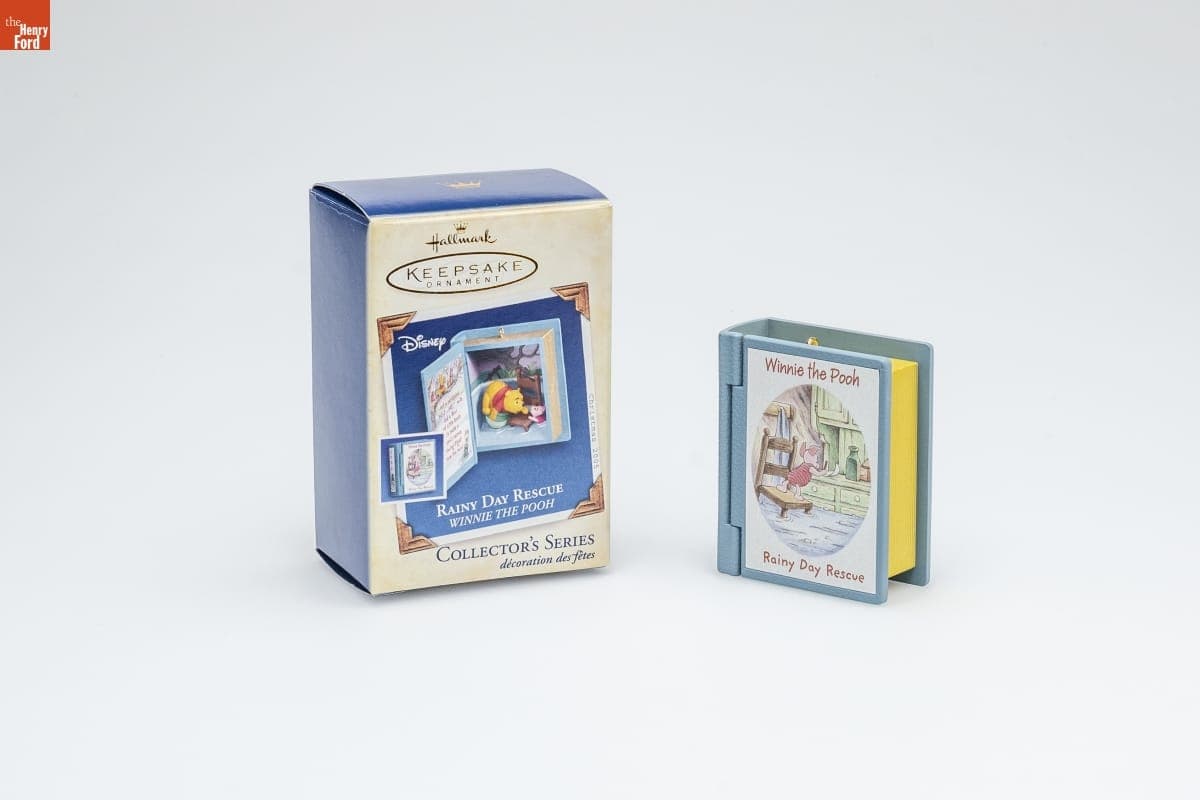 Hallmark "Winnie the Pooh Series: Rainy Day Rescue" Christmas Ornament, 2005