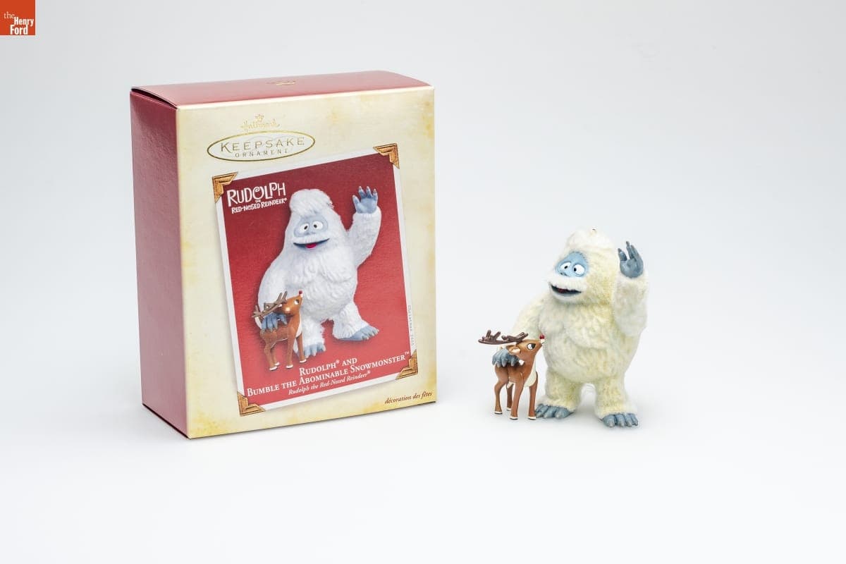 Hallmark "Rudolph the Red-Nosed Reindeer: Rudolph and Bumble The Abominable Snowmonster" Christmas Ornament, 2005