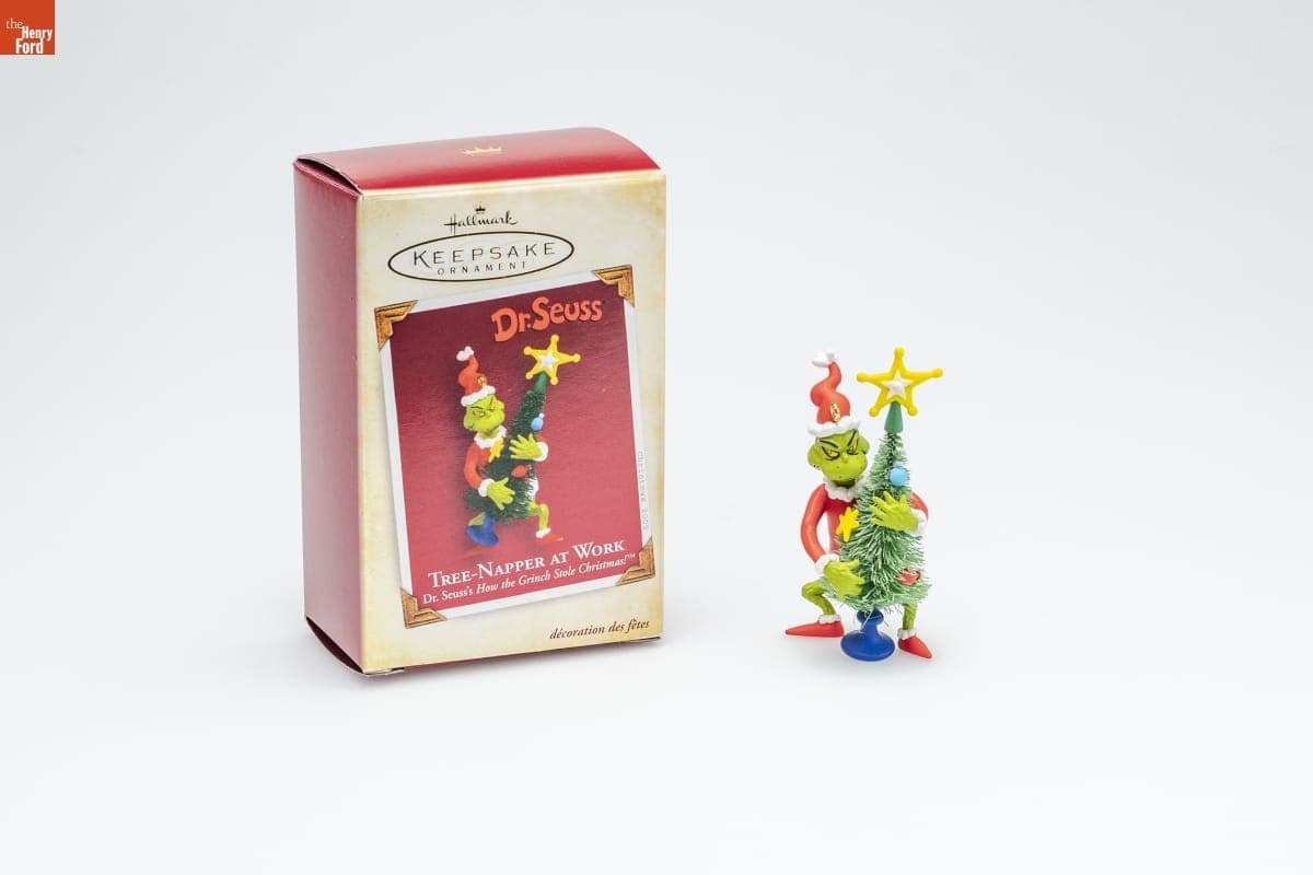 Hallmark "Dr. Seuss's How the Grinch Stole Christmas: Tree-Napper at Work" Christmas Ornament, 2005
