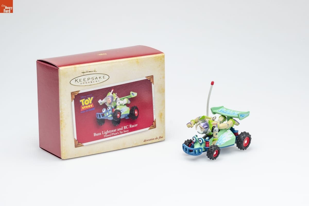 Hallmark "Disney/Pixar's Toy Story: Buzz Lightyear and RC Racer" Christmas Ornament, 2005