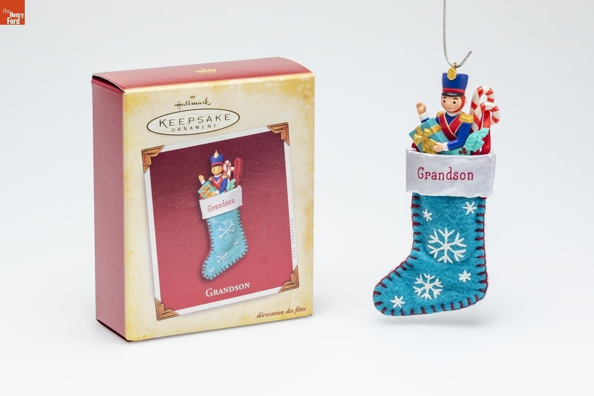 Hallmark "Grandson" Christmas Ornament, 2005