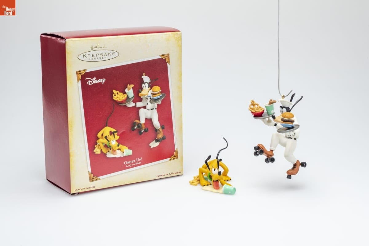 Hallmark "Goofy and Pluto: Order Up!" Christmas Ornament, 2005
