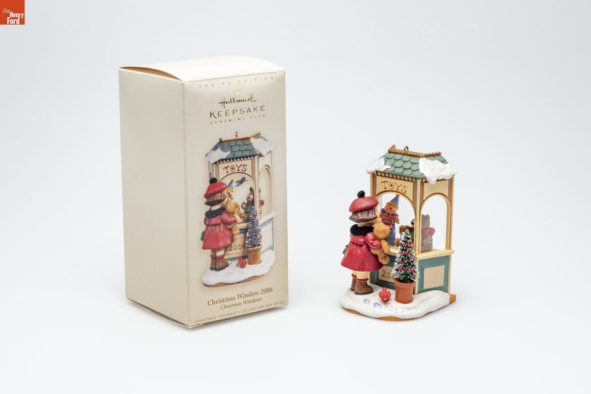 Hallmark "Christmas Windows Series: Christmas Window 2006" Collector's Club Christmas Ornament, 2006