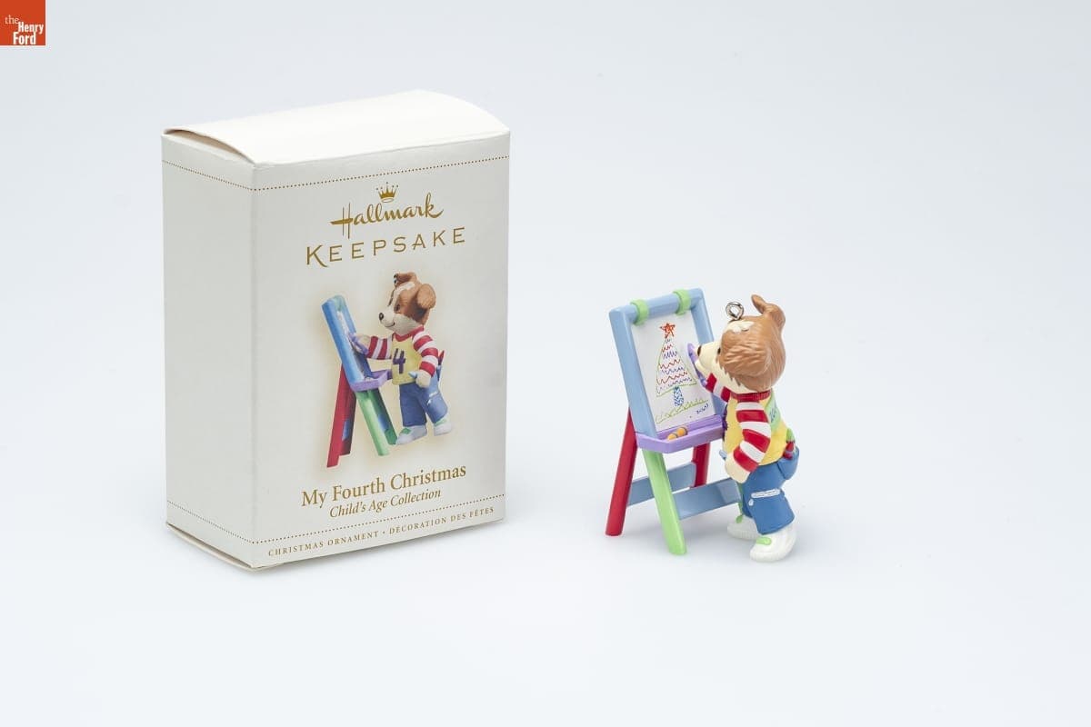 Hallmark "Child's Age Collection: My Fourth Christmas" Christmas Ornament, 2006