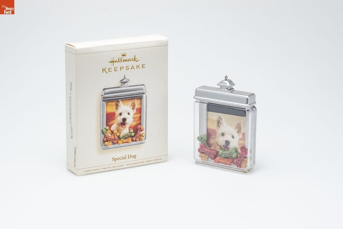 Hallmark "Special Dog Photo Holder" Christmas Ornament, 2006