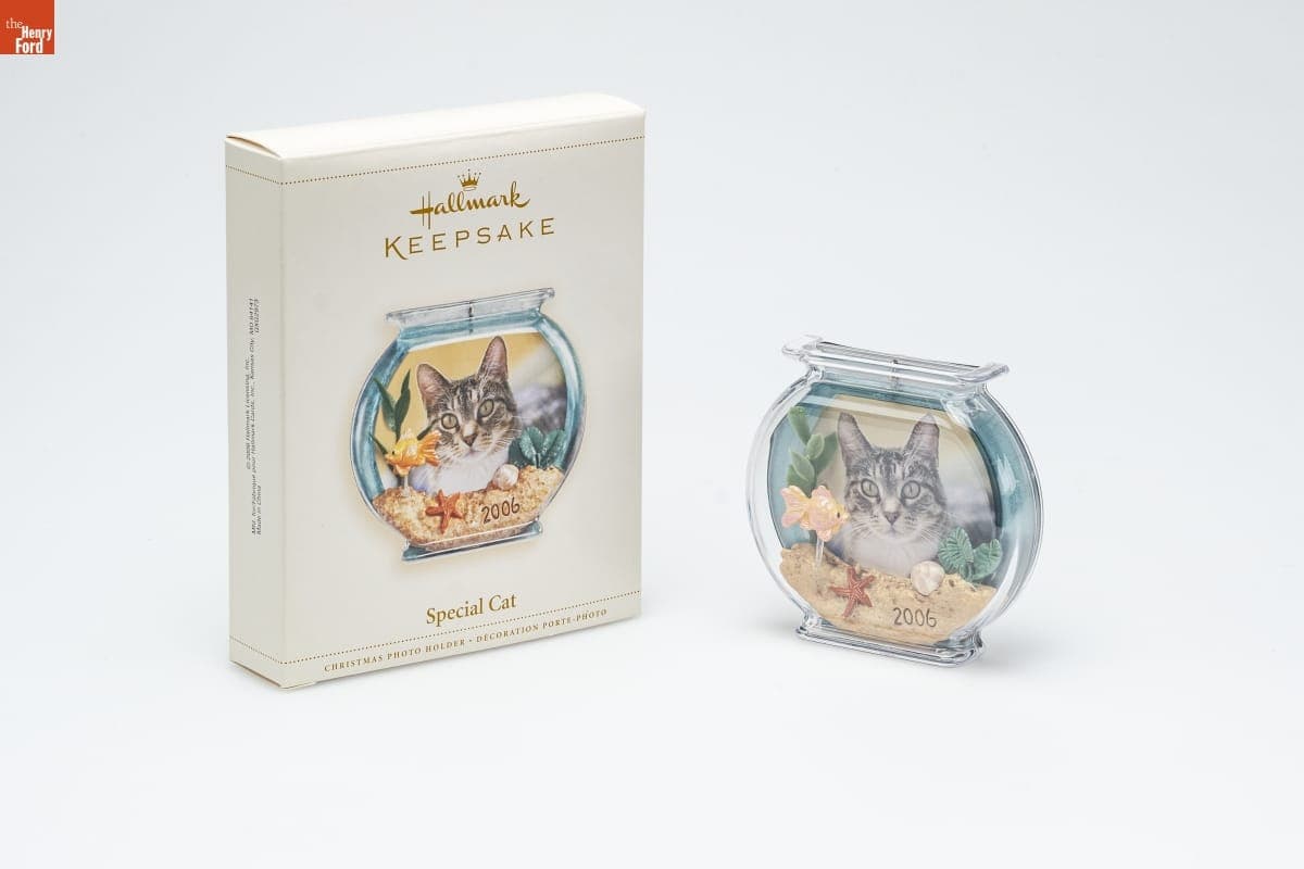 Hallmark "Special Cat Photo Holder" Christmas Ornament, 2006
