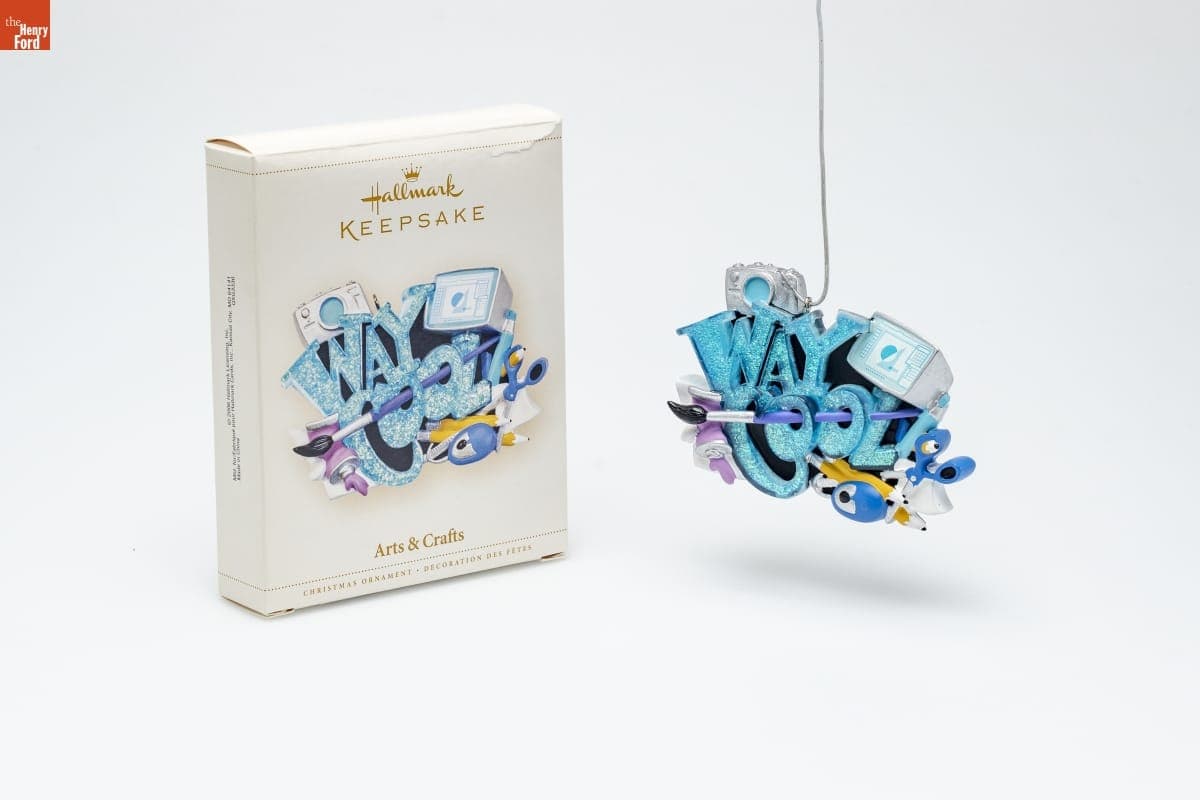 Hallmark "Arts & Crafts" Christmas Ornament, 2006