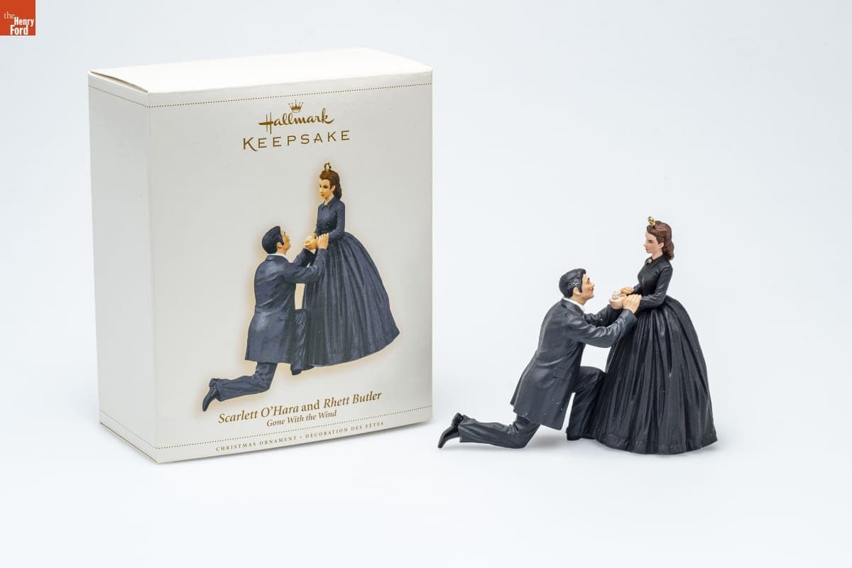 Hallmark "Gone With the Wind: Scarlett O'Hara and Rhett Butler" Christmas Ornament, 2006