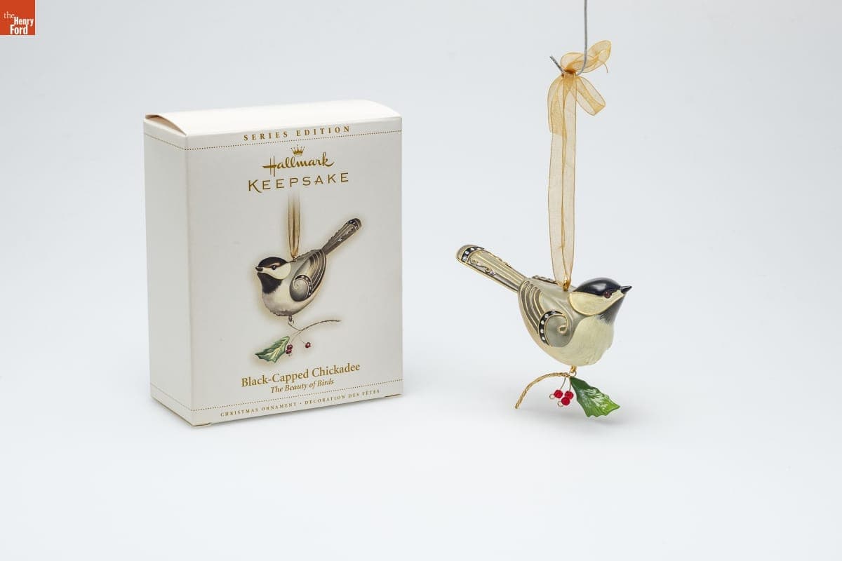 Hallmark "The Beauty of Birds Series: Black-Capped Chickadee" Christmas Ornament, 2006