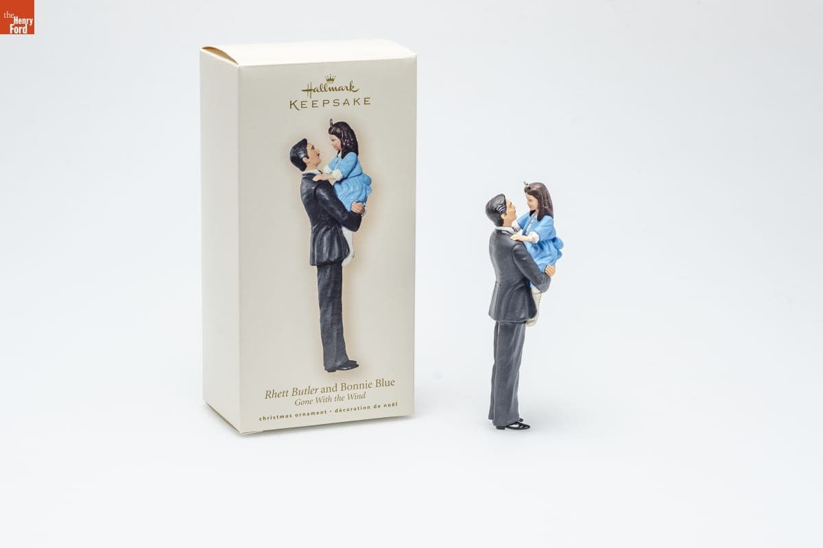Hallmark "Gone with the Wind: Rhett Butler and Bonnie Blue" Christmas Ornament, 2007