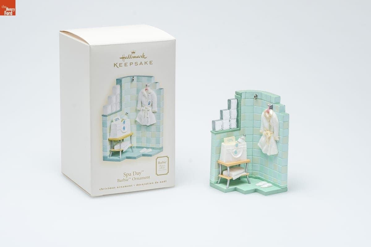 Hallmark "Barbie: Spa Day" Christmas Ornament, 2007