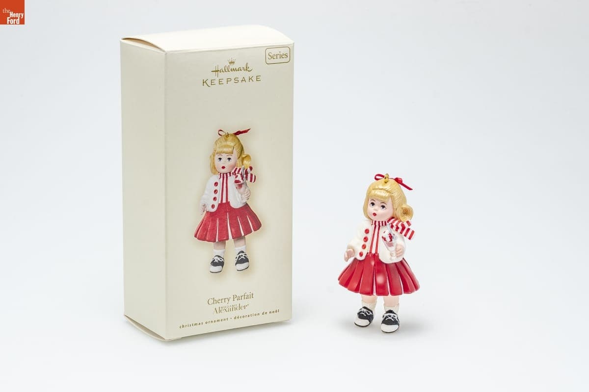 Hallmark "Madame Alexander Series: Cherry Parfait" Christmas Ornament, 2007