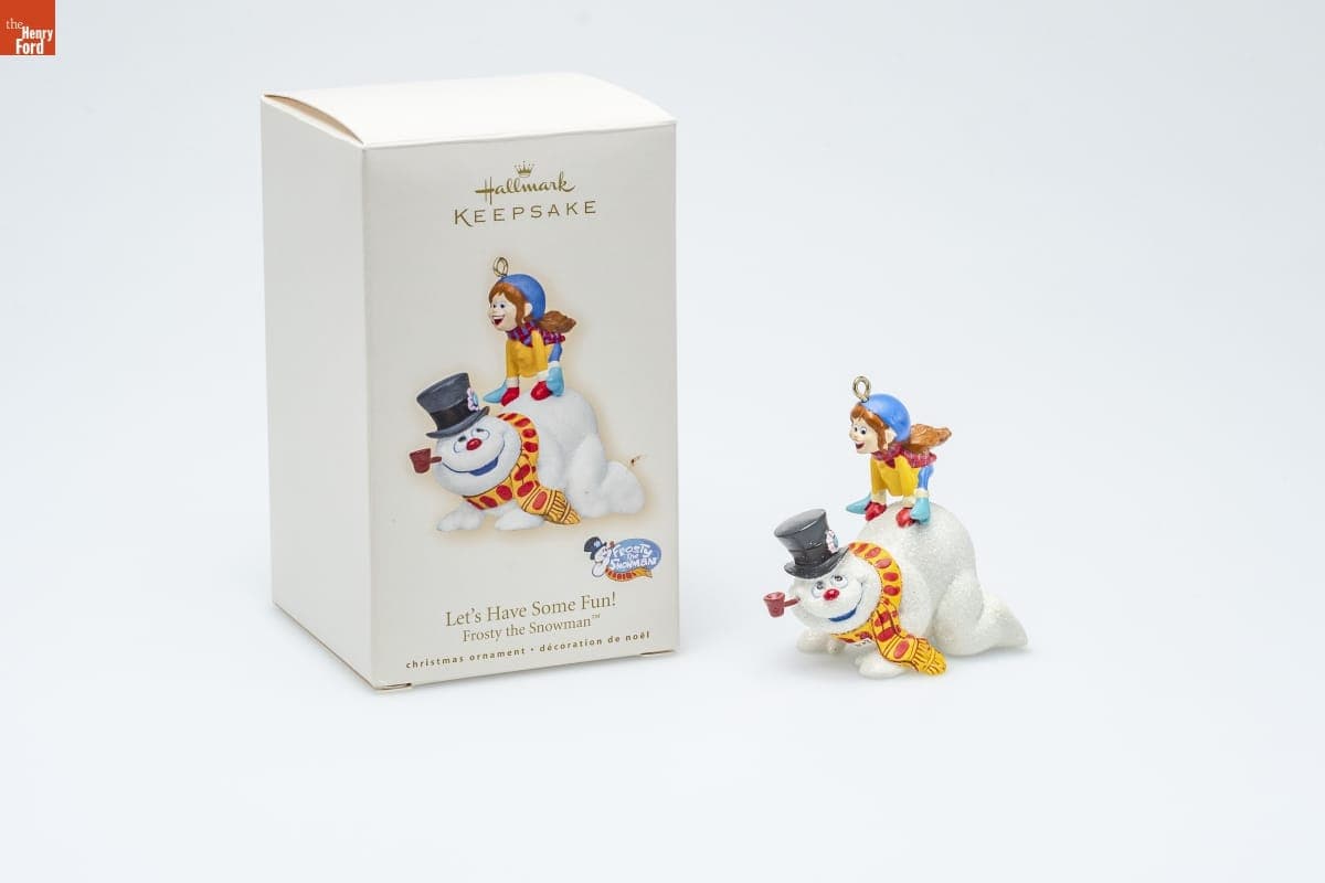 Hallmark "Frosty the Snowman: Let's Have Some Fun!" Christmas Ornament, 2007