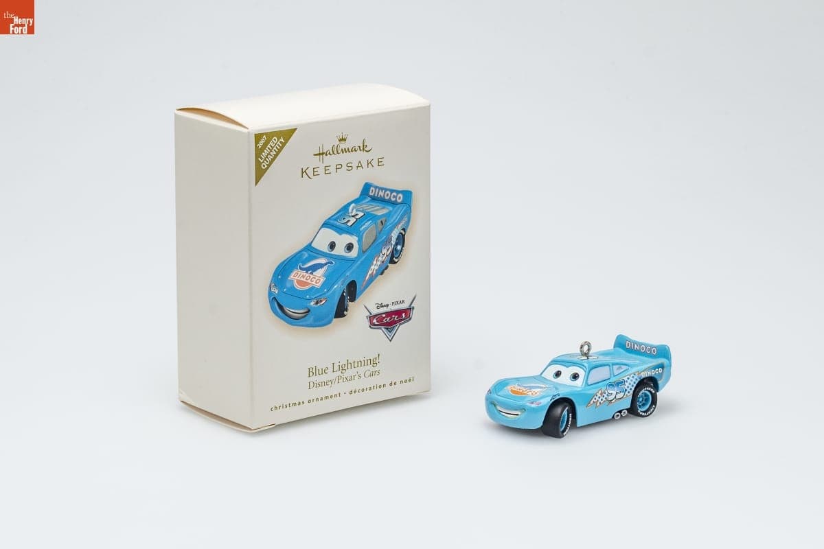 Hallmark "Disney/Pixar's Cars: Blue Lightning!" Christmas Ornament, 2007