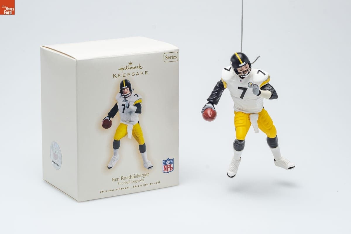 Hallmark "Football Legends Series: Ben Roethlisberger" Christmas Ornament, 2007