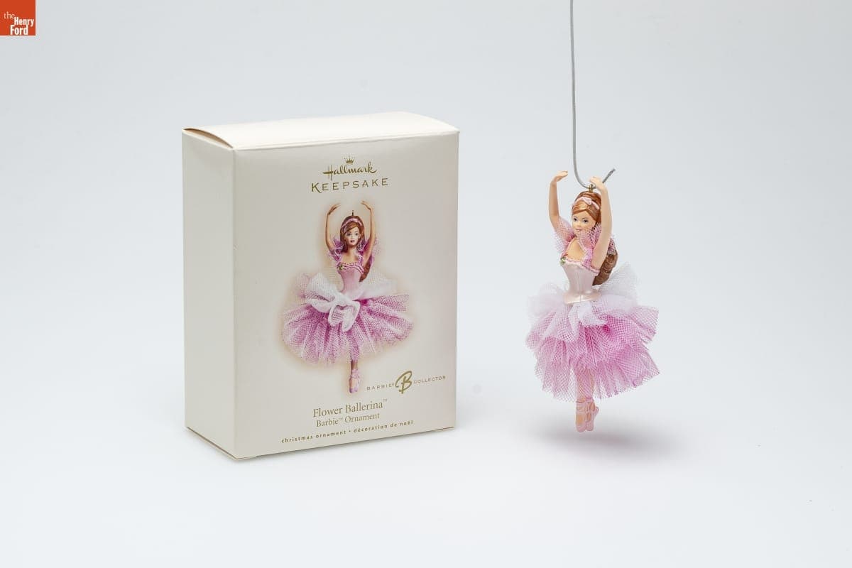 Hallmark "Barbie: Flower Ballerina" Christmas Ornament, 2007