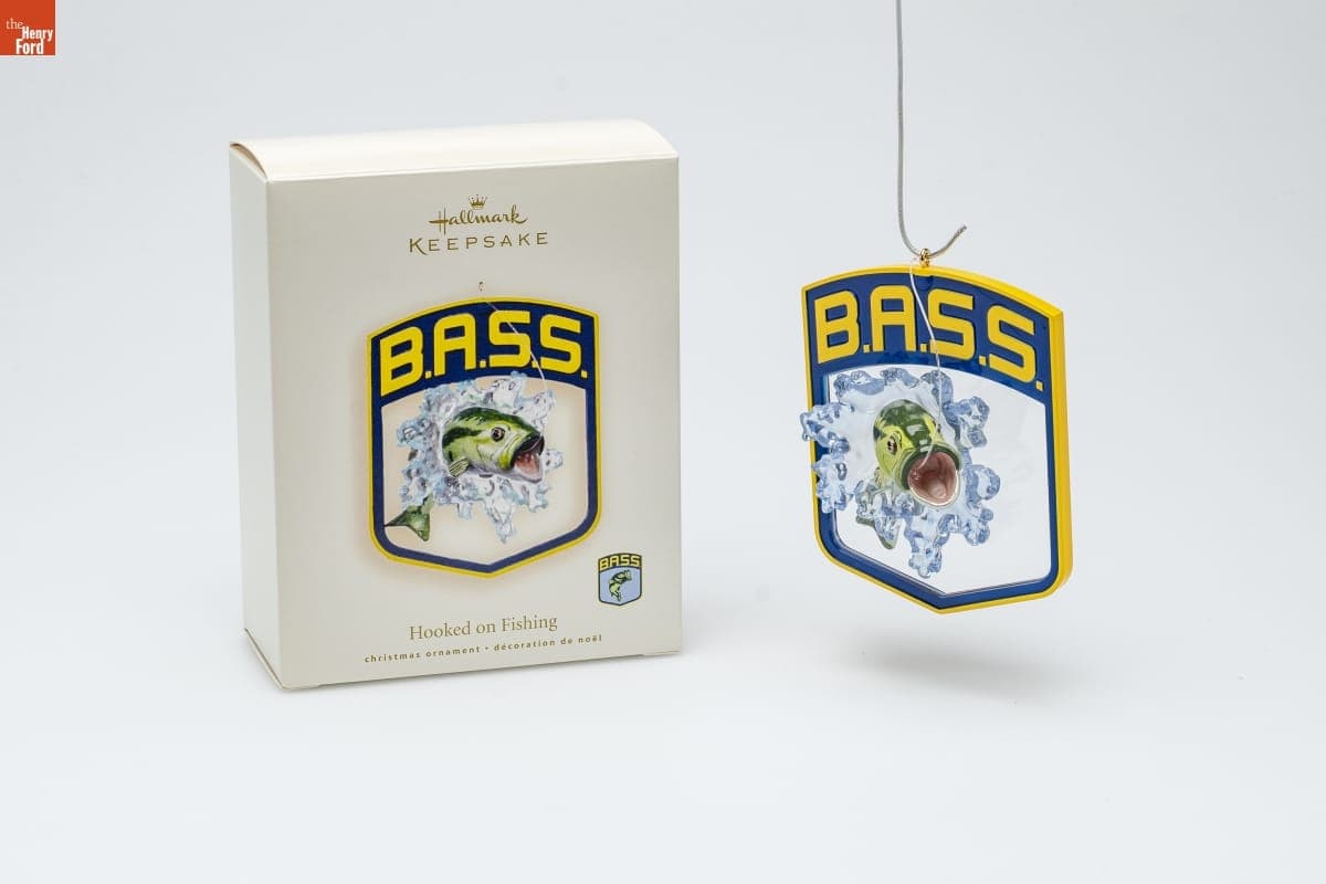 Hallmark "Hooked on Fishing" Christmas Ornament, 2007