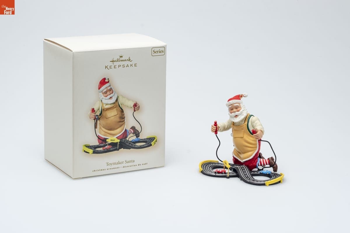 Hallmark "Toymaker Santa Series" Christmas Ornament, 2007
