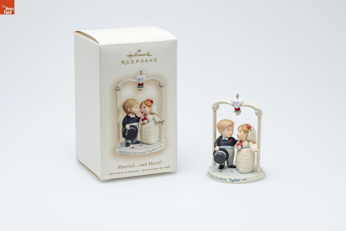 Hallmark "Married...and Merry!" Christmas Ornament, 2007