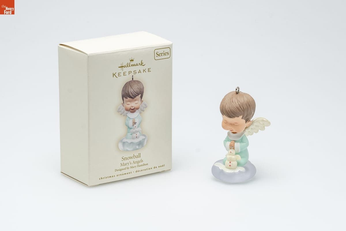 Hallmark "Mary's Angels Series: Snowball" Christmas Ornament, 2007