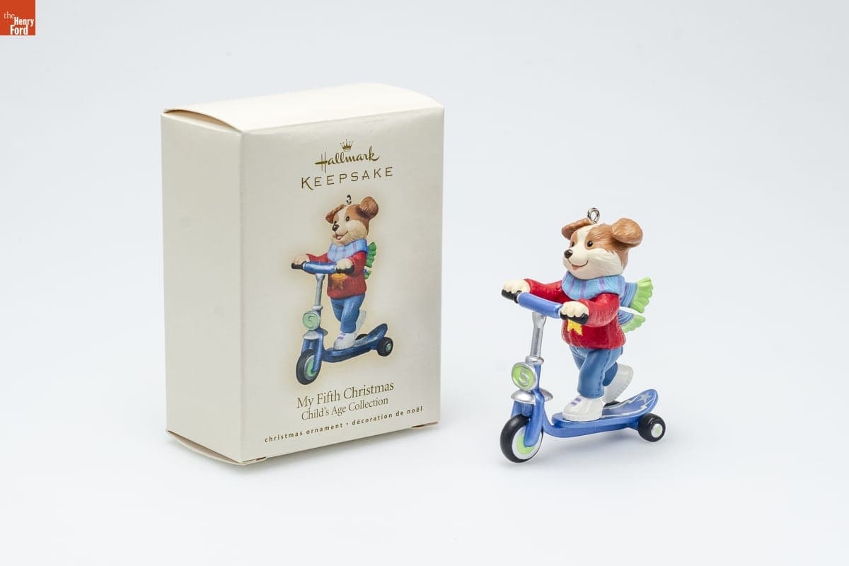 Hallmark "Child's Age Collection: My Fifth Christmas" Christmas Ornament, 2007