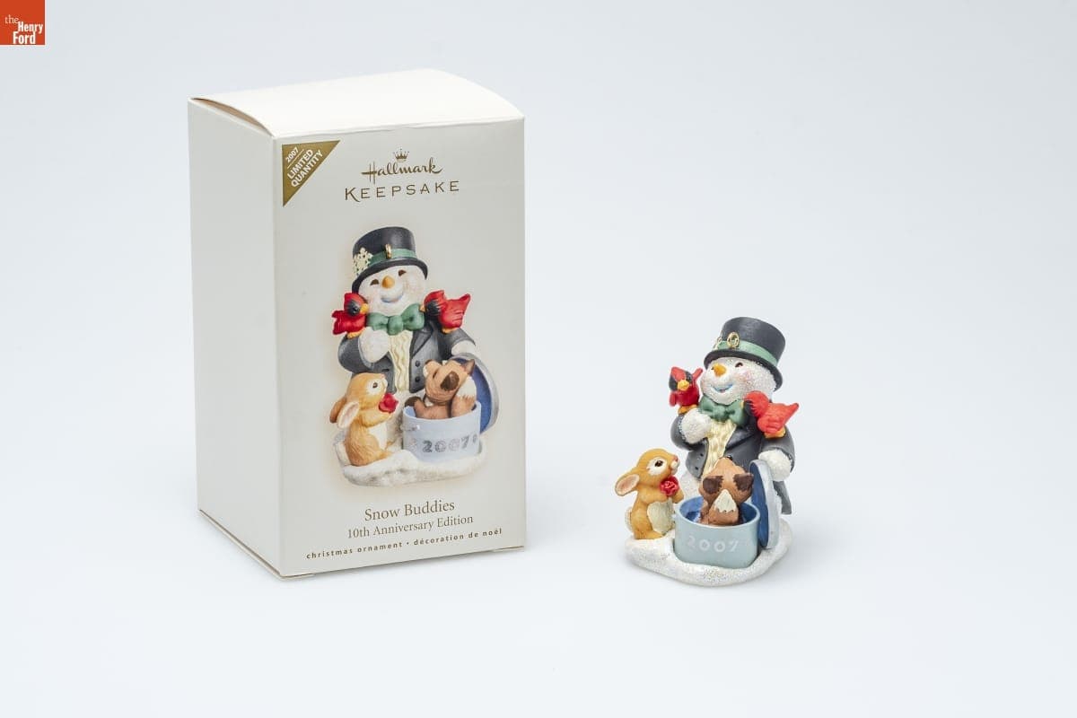 Hallmark "Snow Buddies 10th Anniversary Edition" Christmas Ornament, 2007