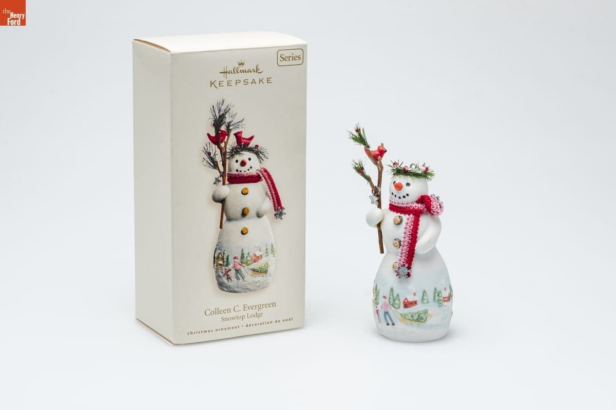 Hallmark "Snowtop Lodge Series: Colleen C. Evergreen" Christmas Ornament, 2007