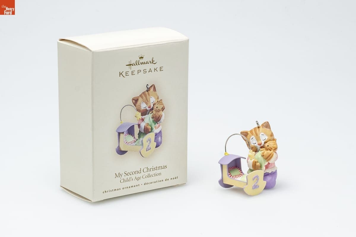Hallmark "Child's Age Collection: My Second Christmas" Christmas Ornament, 2007