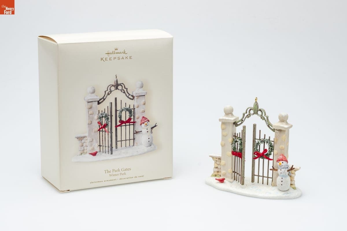 Hallmark "Winter Park: The Park Gates" Christmas Ornament, 2007