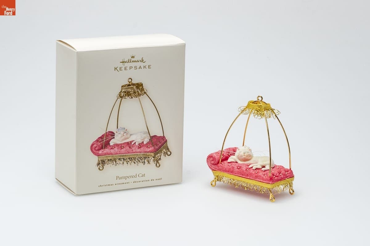 Hallmark "Pampered Cat" Christmas Ornament, 2007