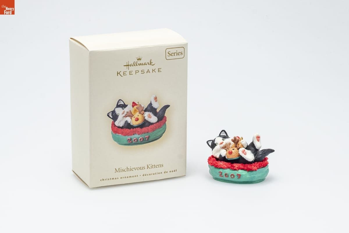 Hallmark "Mischievous Kittens Series" Christmas Ornament, 2007
