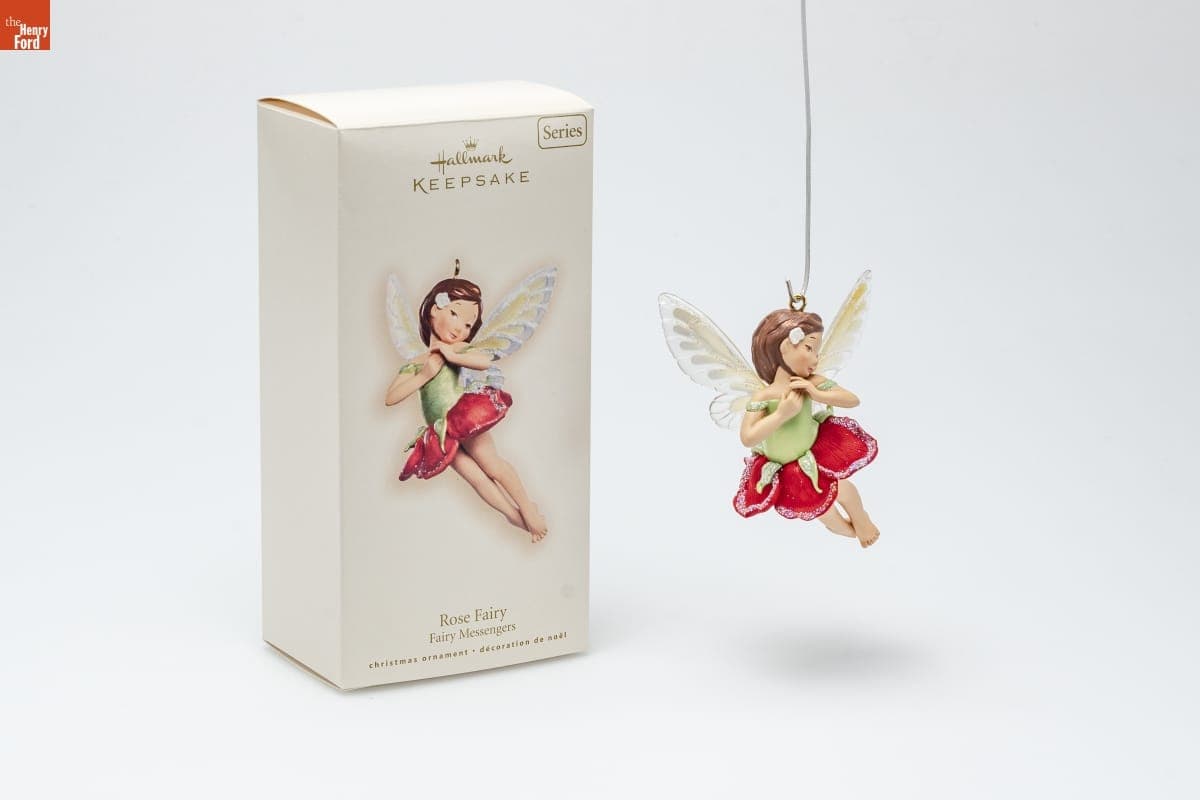 Hallmark "Fairy Messengers Series: Rose Fairy" Christmas Ornament, 2007