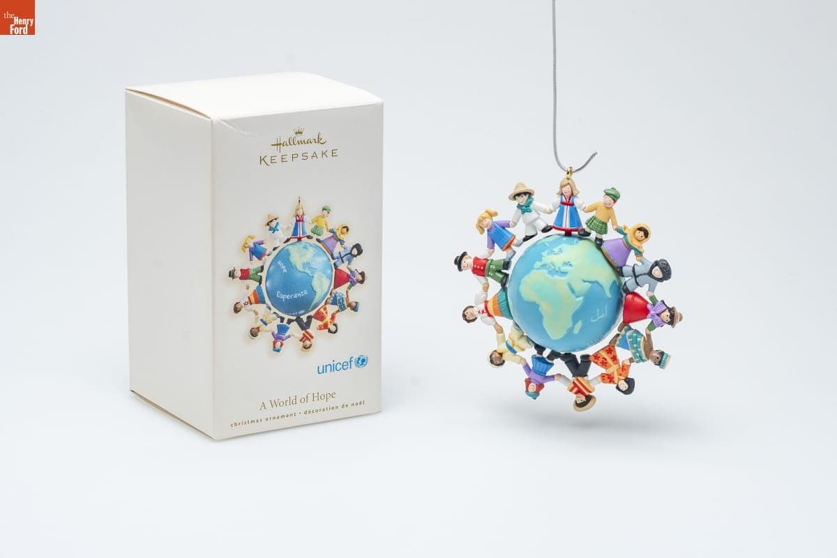 Hallmark "A World of Hope" Christmas Ornament, 2007