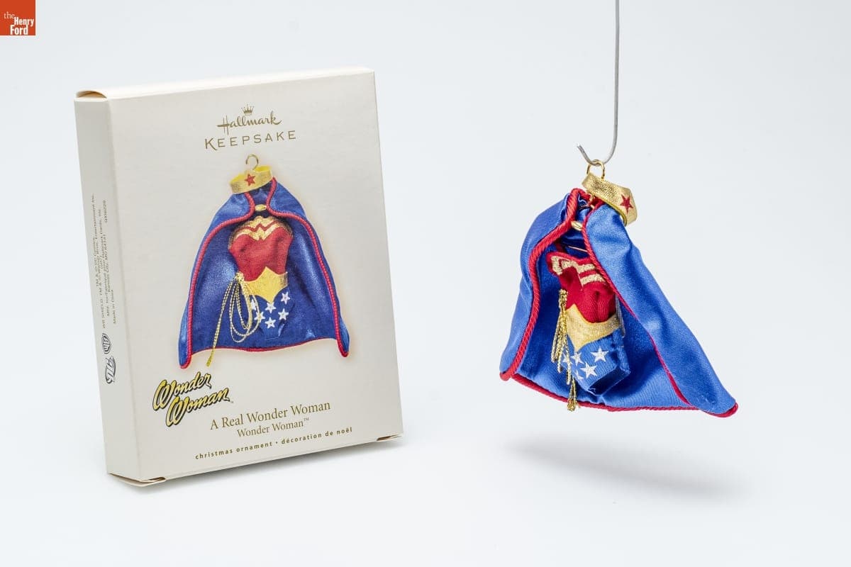 Hallmark "Wonder Woman: A Real Wonder Woman" Christmas Ornament, 2007