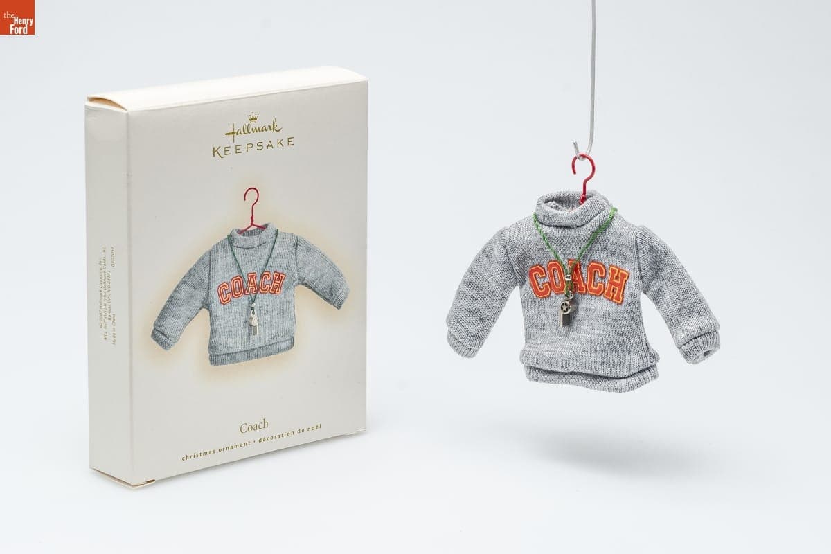 Hallmark "Coach" Christmas Ornament, 2007