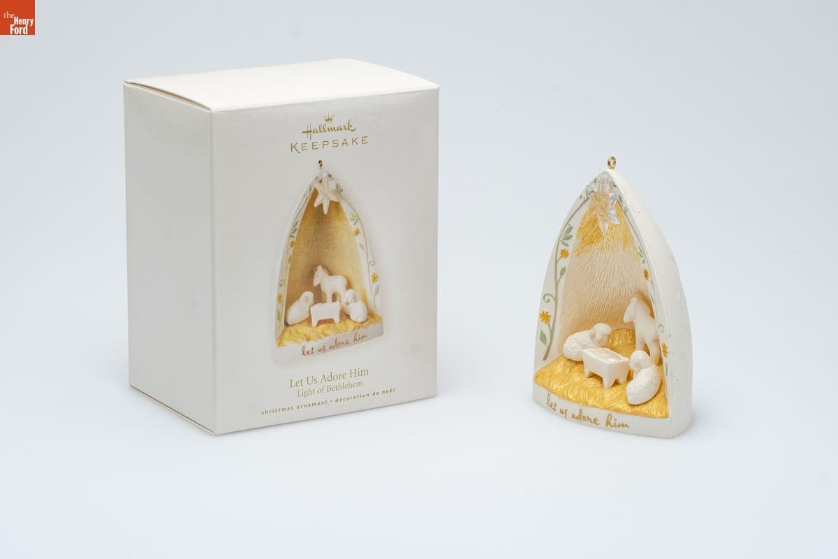 Hallmark "Light of Bethlehem Collection: Let Us Adore Him" Christmas Ornament, 2008