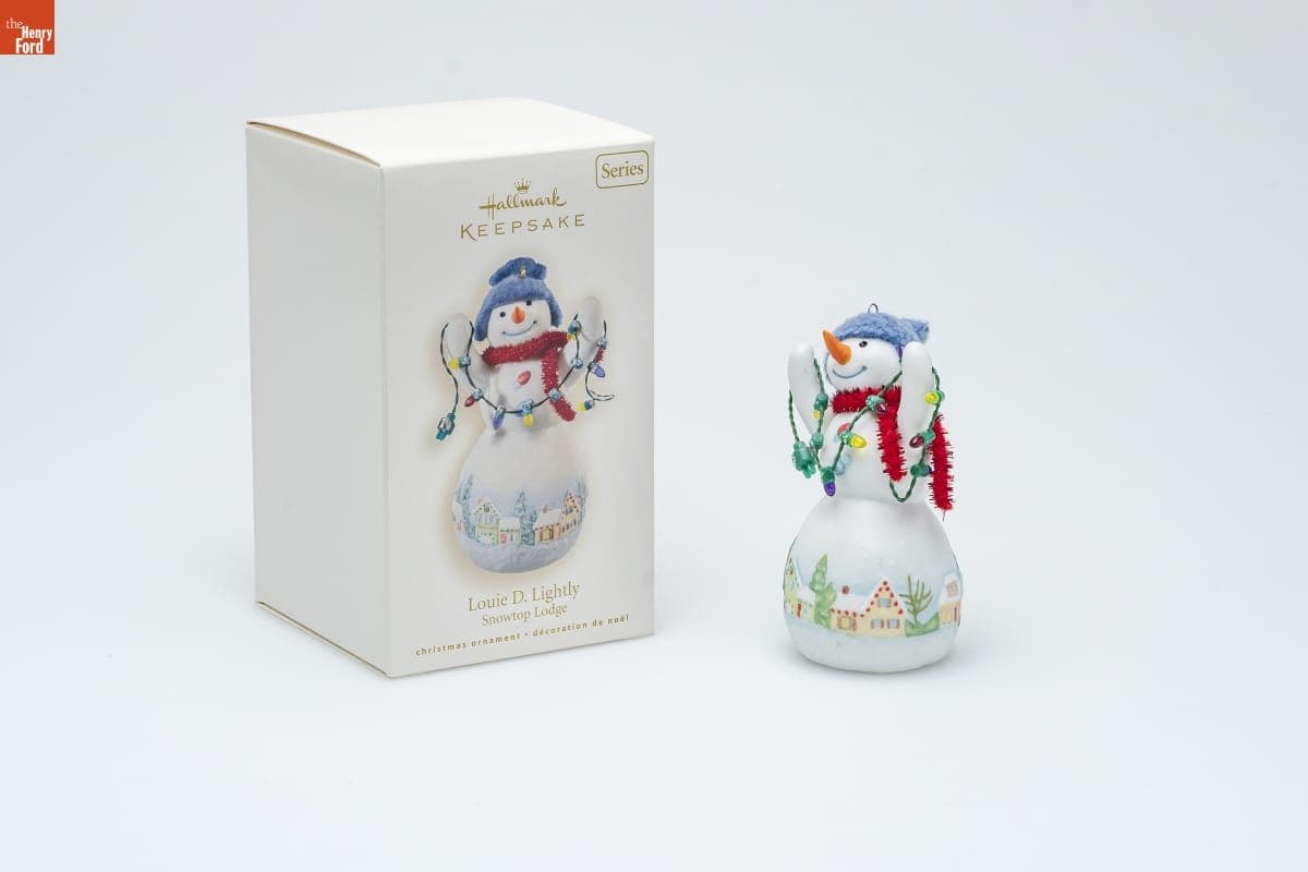 Hallmark "Snowtop Lodge Series: Louie D. Lightly" Christmas Ornament, 2008