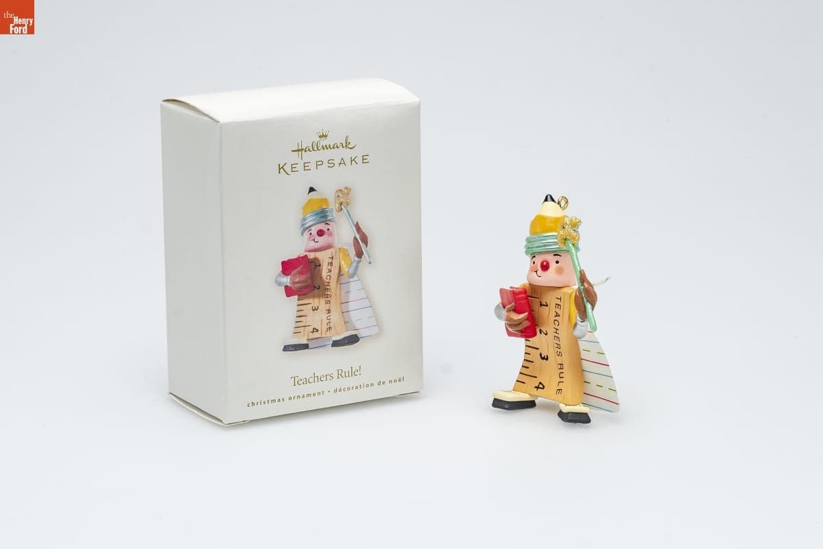 Hallmark "Teachers Rule!" Christmas Ornament, 2008