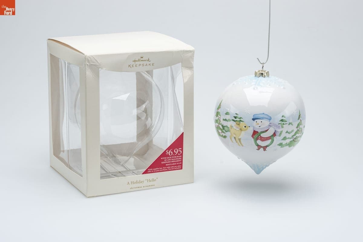 Hallmark "A Holiday "Hello"" Christmas Ornament, 2008