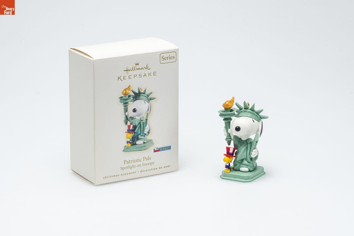 Hallmark "Spotlight on Snoopy Series: Patriotic Pals" Christmas Ornament, 2008