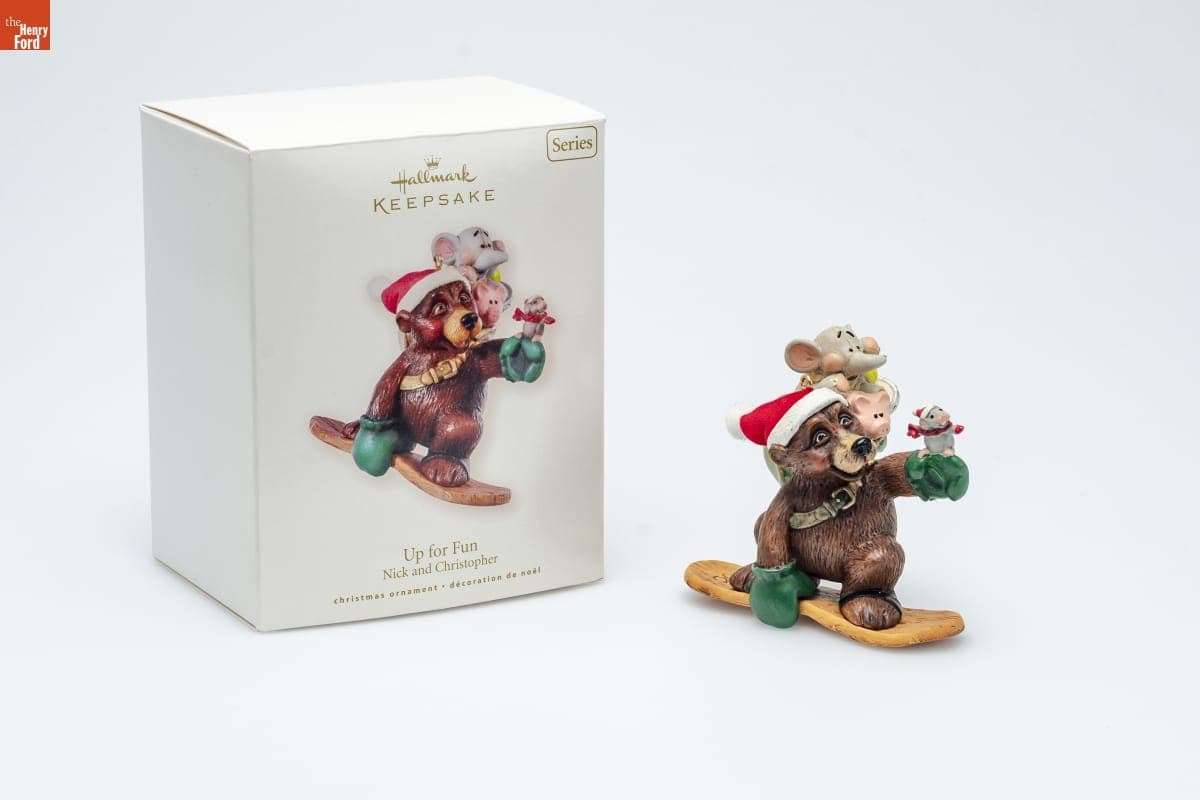 Hallmark "Nick and Christopher Series: Up For Fun" Christmas Ornament, 2008