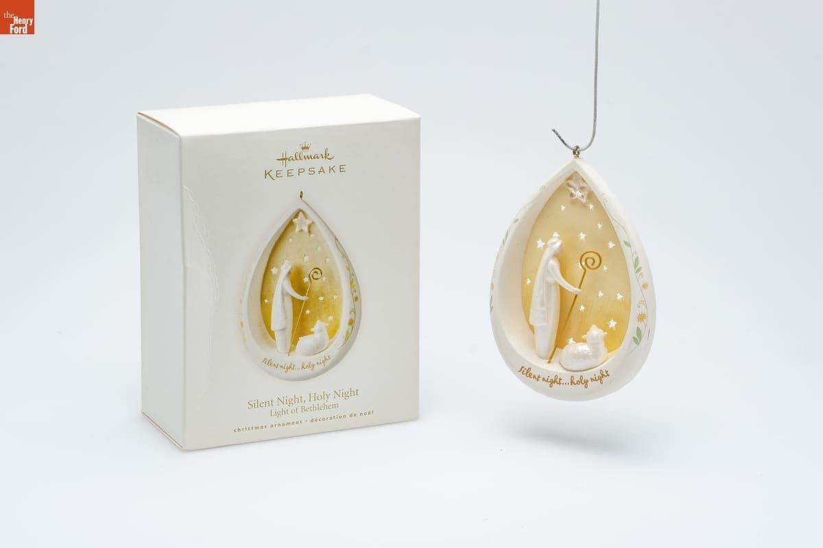 Hallmark "Light of Bethlehem Collection: Silent Night, Holy Night" Christmas Ornament, 2008