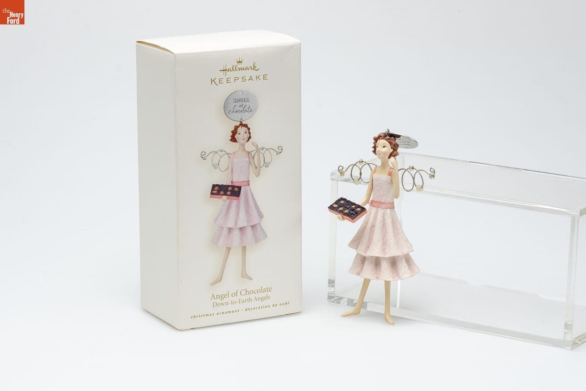 Hallmark "Down-to-Earth Angels Collection: Angel of Chocolate" Christmas Ornament, 2008