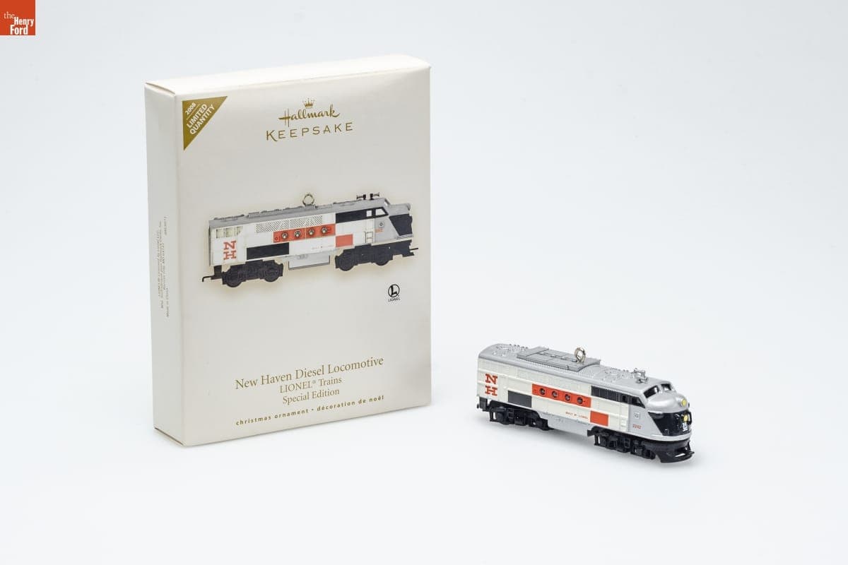 Hallmark "Lionel Trains: New Haven Diesel Locomotive" Special Edition Christmas Ornament, 2008