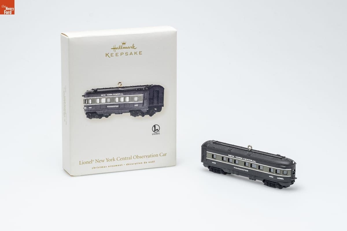 Hallmark "Lionel New York Central Observation Car" Christmas Ornament, 2008