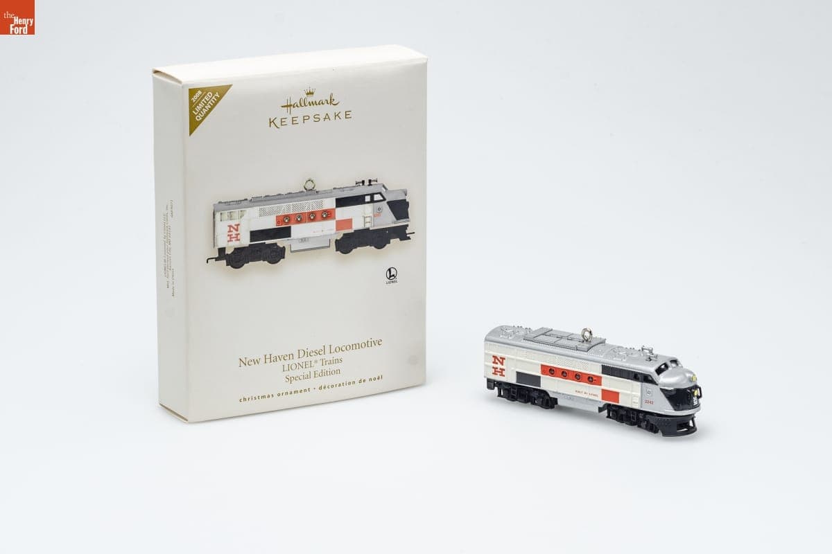 Hallmark "Lionel Trains: New Haven Diesel Locomotive" Special Edition Christmas Ornament, 2008