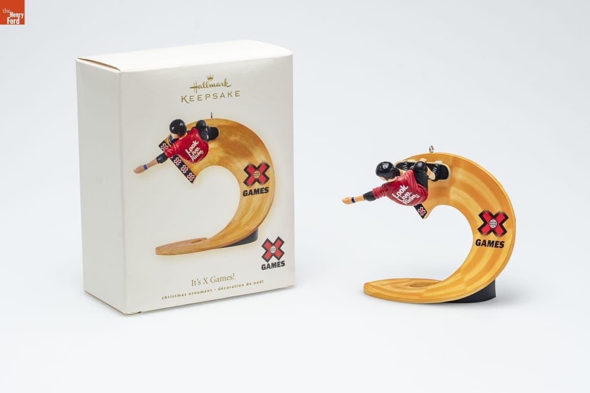 Hallmark "It's X Games!" Christmas Ornament, 2008