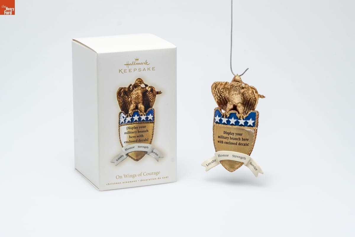 Hallmark "On Wings of Courage" Christmas Ornament, 2008