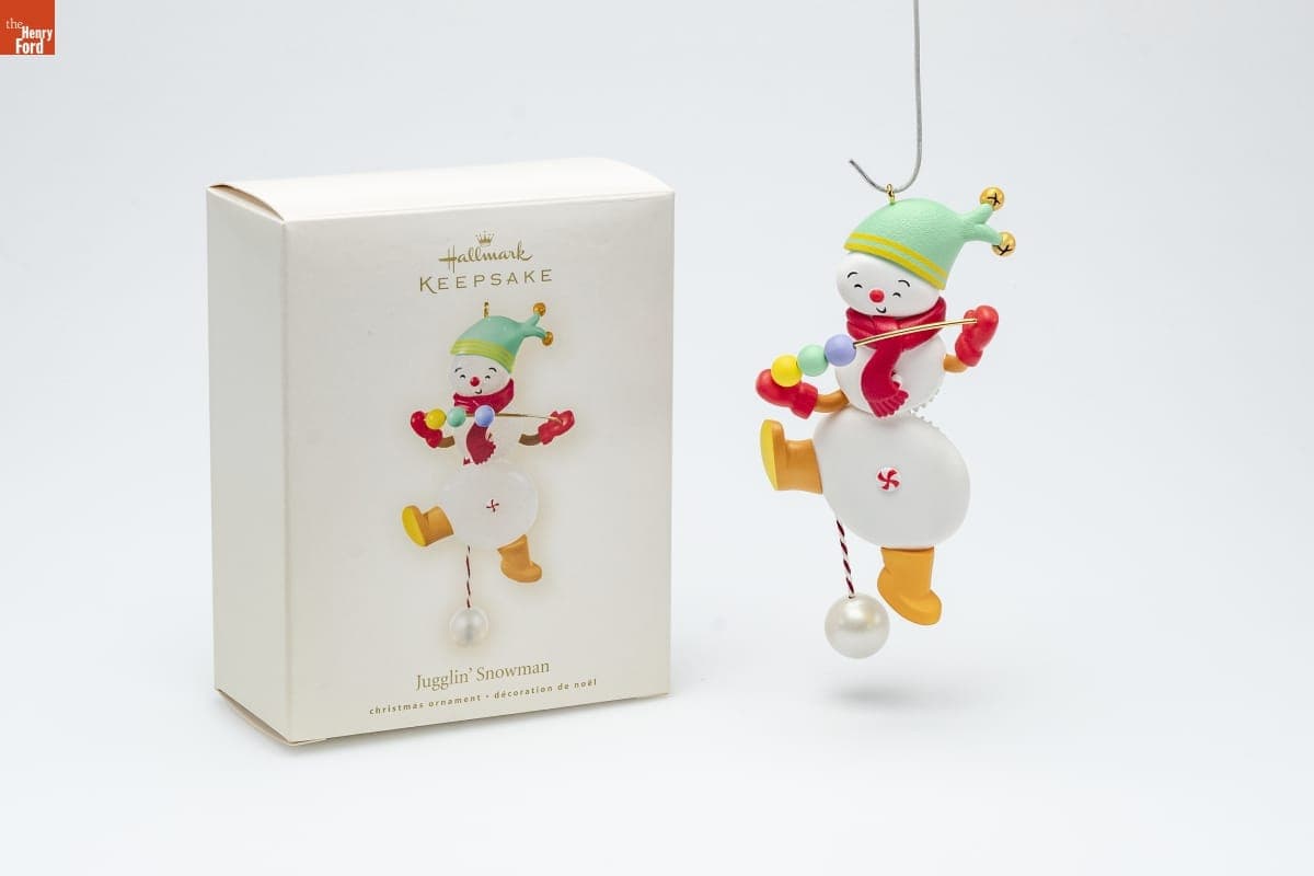 Hallmark "Jugglin' Snowman" Christmas Ornament, 2008