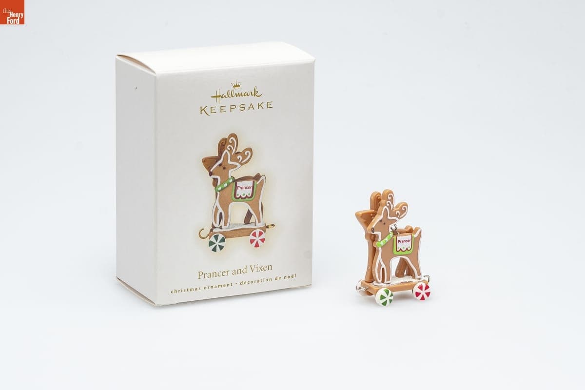 Hallmark "Prancer and Vixen" Christmas Ornament, 2009